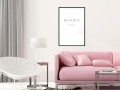 Plakat - Szukaj równowagi