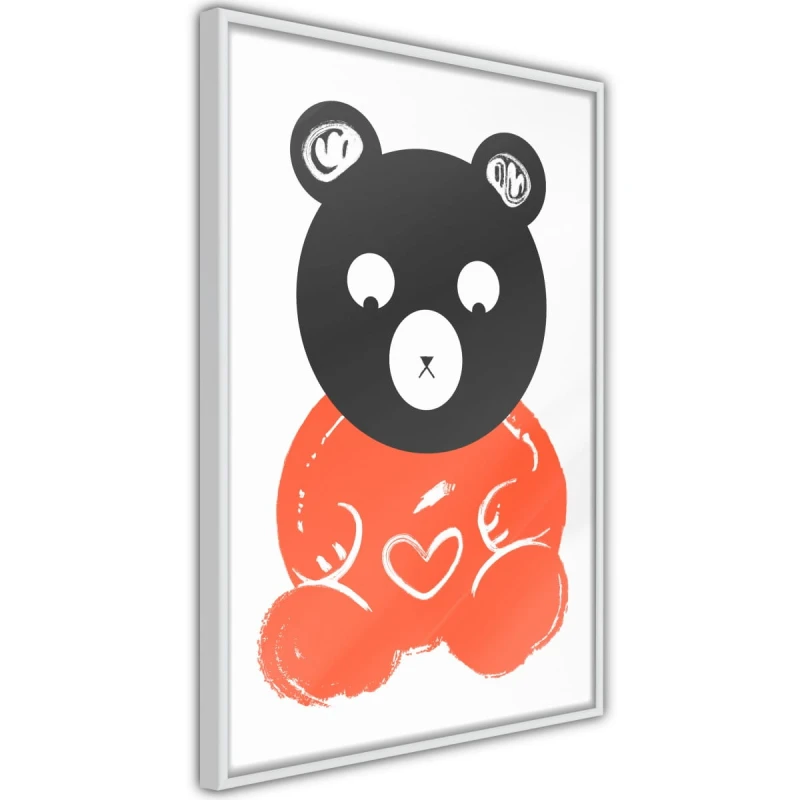 Plakat - Zakochana maskotka