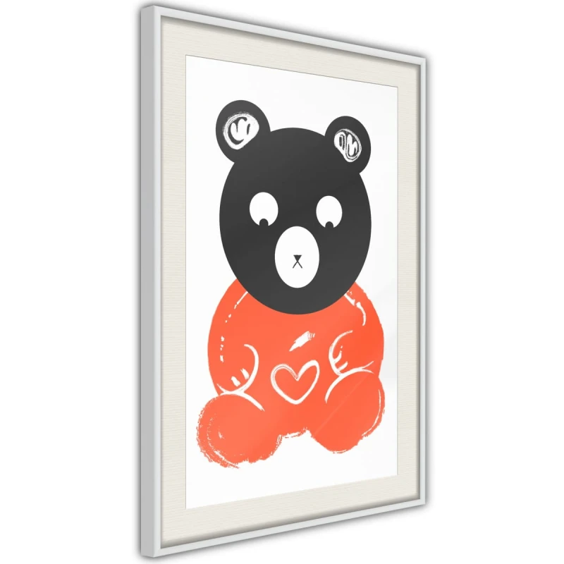 Plakat - Zakochana maskotka