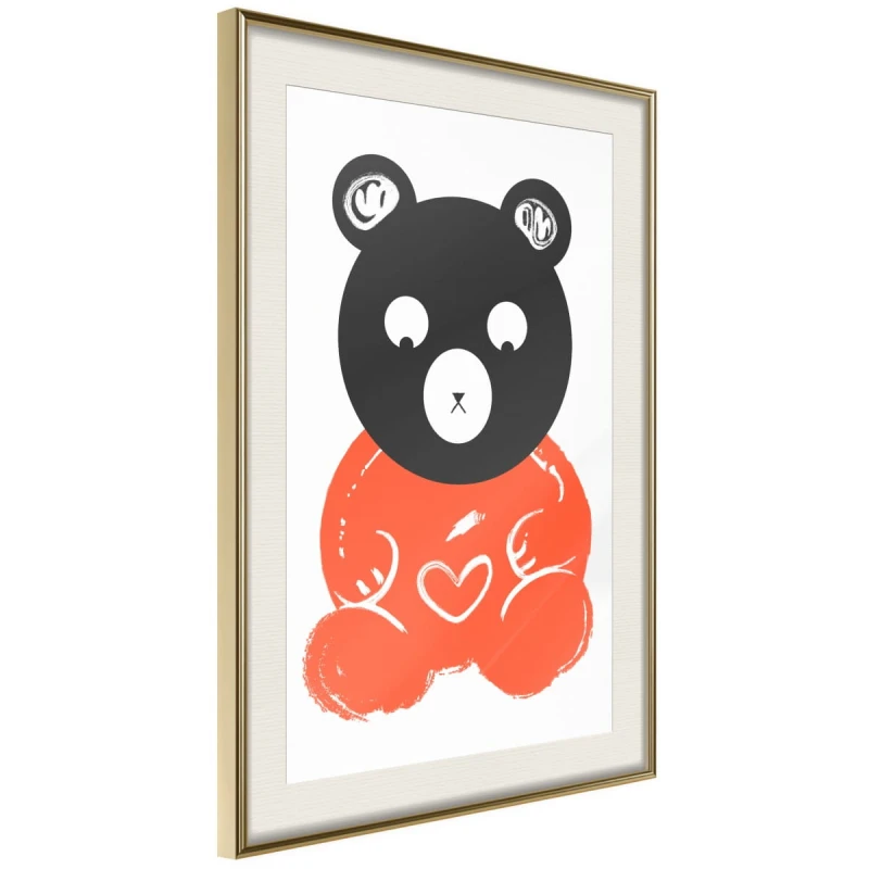 Plakat - Zakochana maskotka