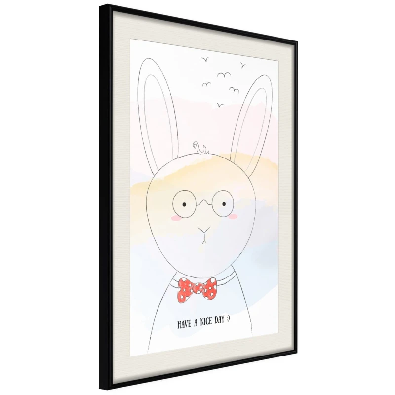 Plakat - Uprzejmy królik