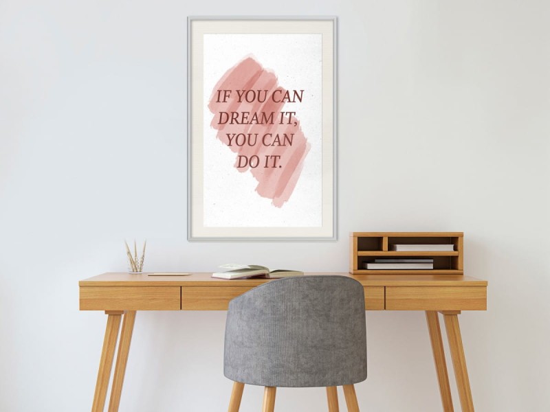 Plakat - Marzenia prowadzą do sukcesu