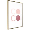 Plakat - Różne odcienie Coco