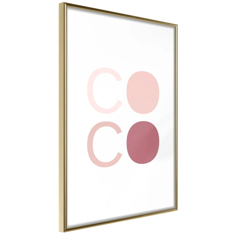 Plakat - Różne odcienie Coco