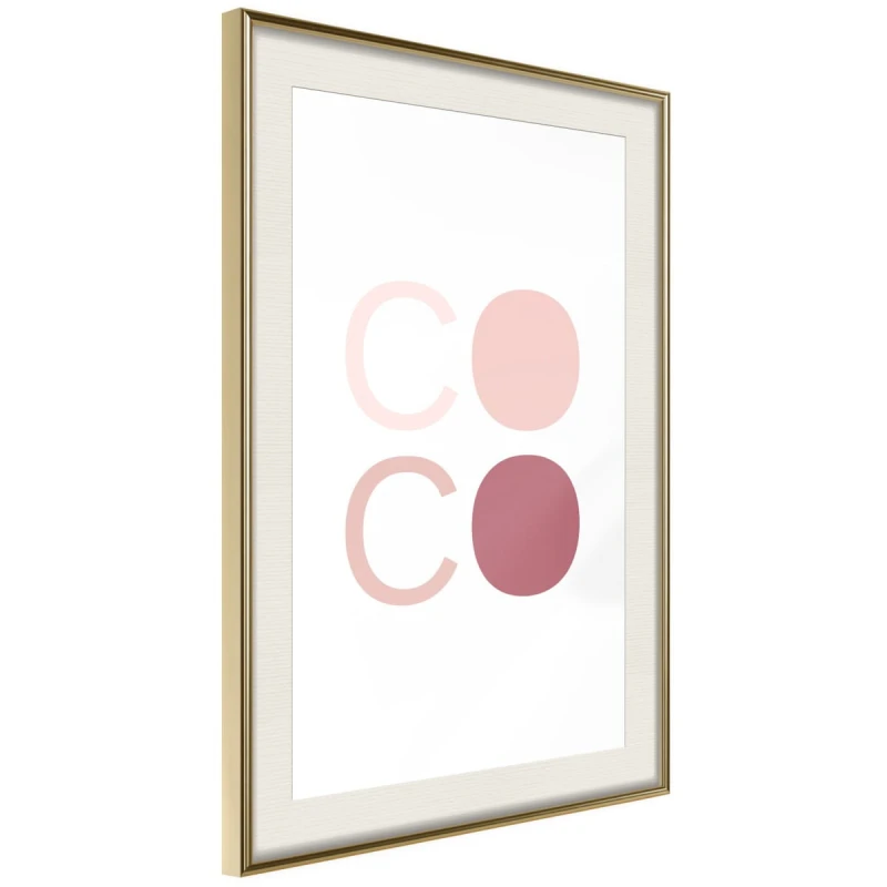Plakat - Różne odcienie Coco