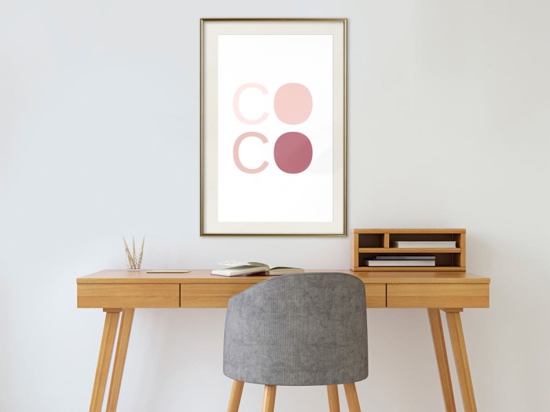 Plakat - Różne odcienie Coco