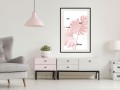 Plakat - Bladoróżowa monstera