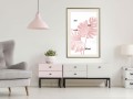 Plakat - Bladoróżowa monstera