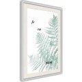 Plakat - Bladozielona paproć