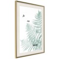 Plakat - Bladozielona paproć