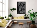 Plakat - Plan miasta: Nowy Jork (ciemny)