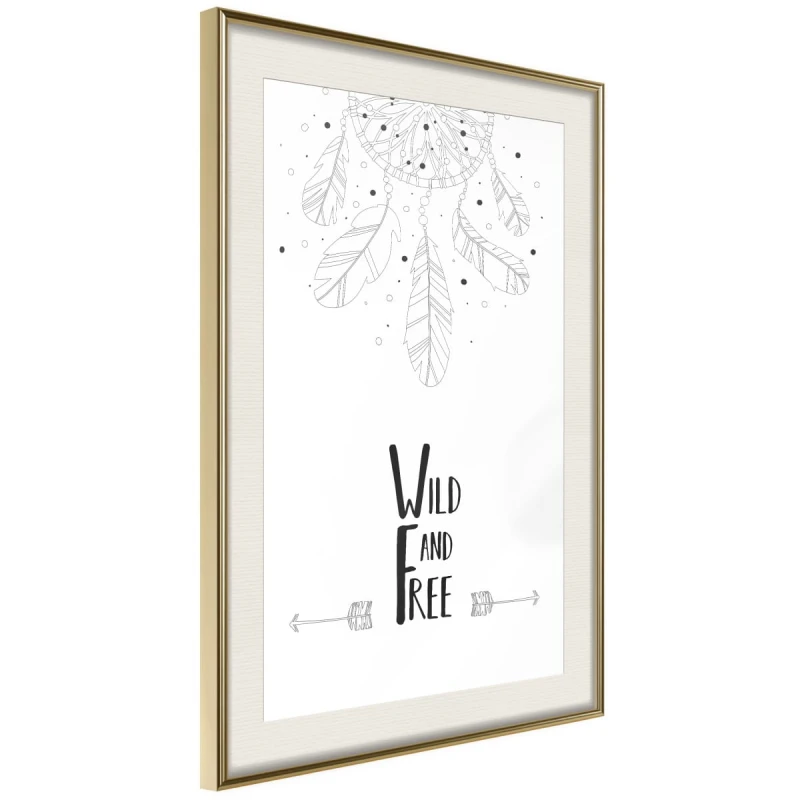 Plakat - Wolny duch