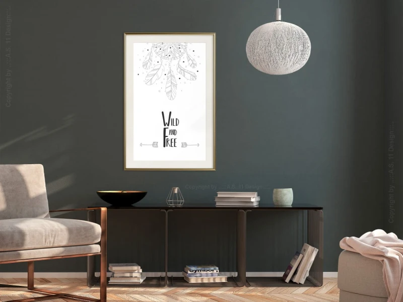 Plakat - Wolny duch