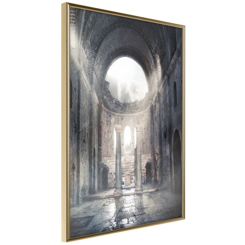 Plakat - Ruiny katedry