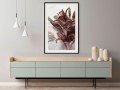 Plakat - Burgundowe ukojenie