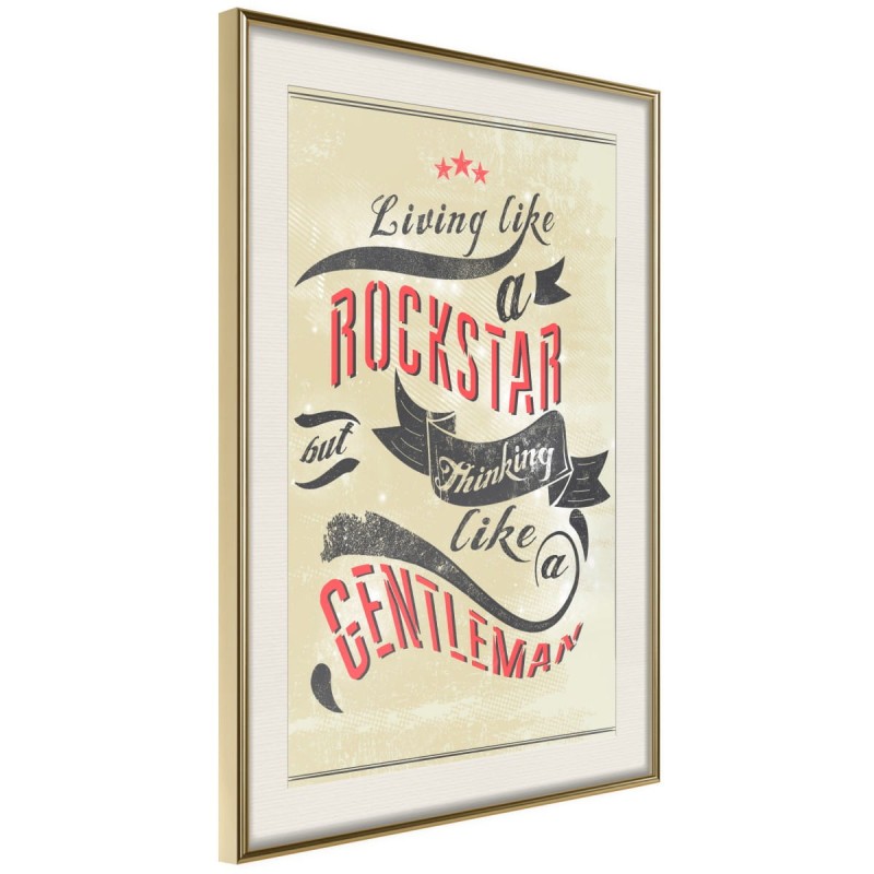 Plakat - Życie i myślenie