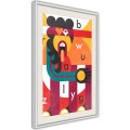 Plakat - Kolorowe myśli