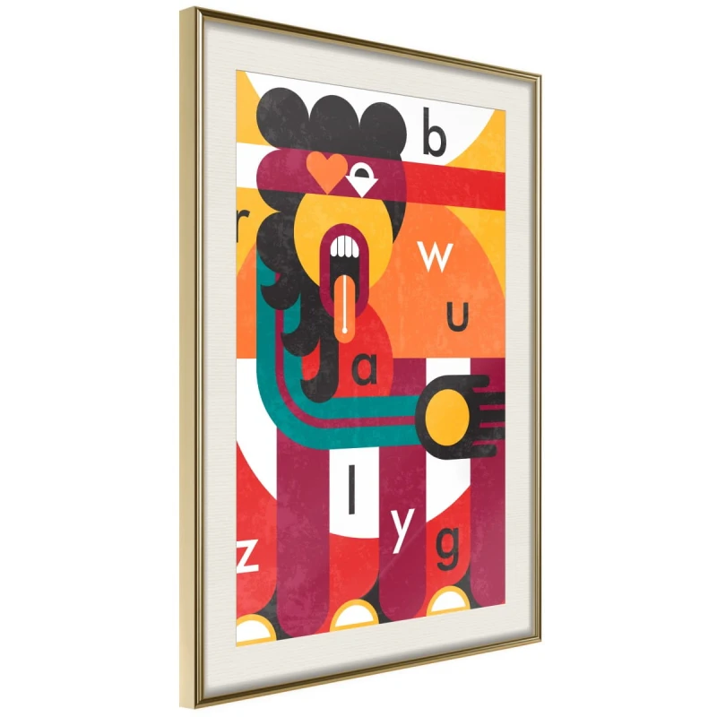 Plakat - Kolorowe myśli