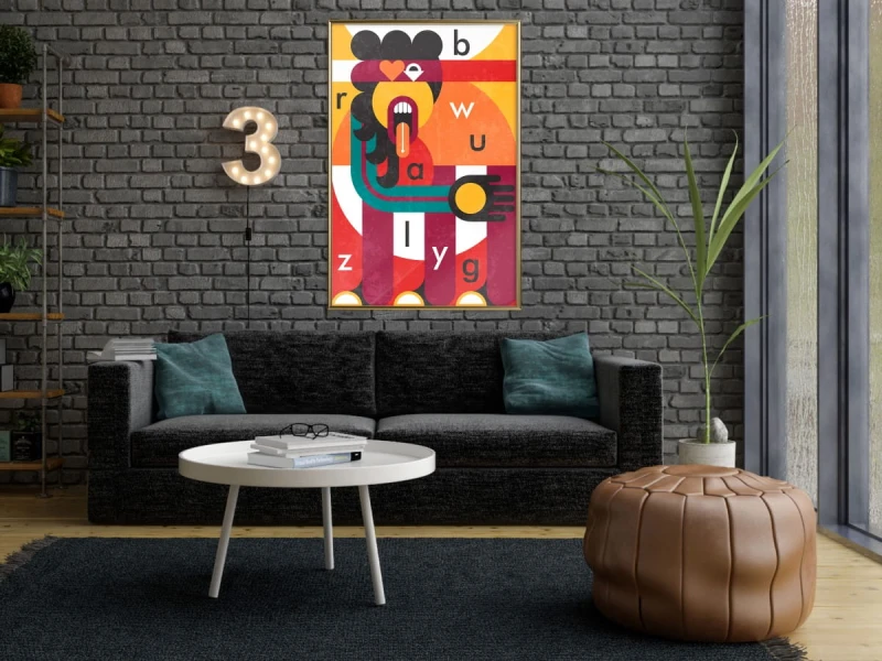 Plakat - Kolorowe myśli
