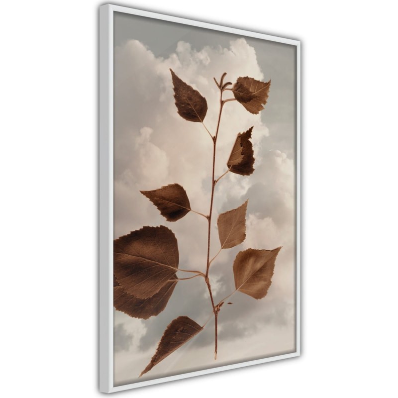 Plakat - Liście w chmurach