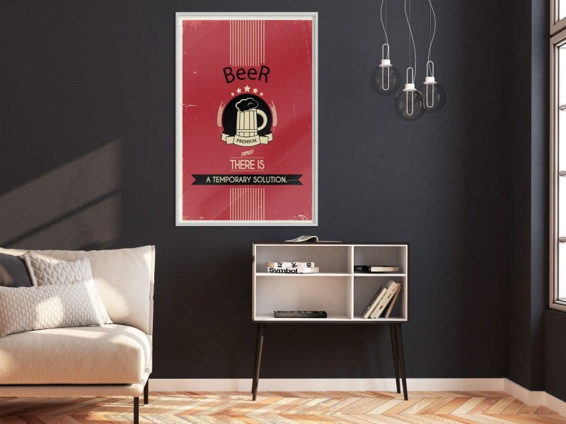 Plakat - Tymczasowe rozwiązanie