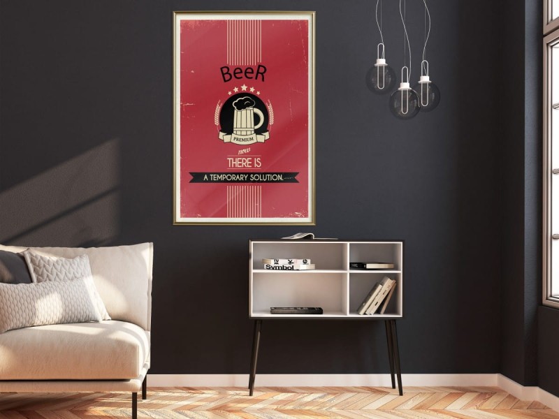 Plakat - Tymczasowe rozwiązanie
