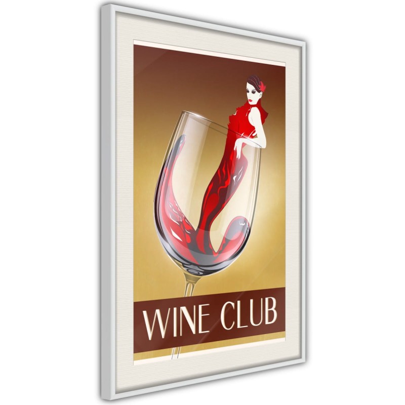 Plakat - Kobieta jest jak wino
