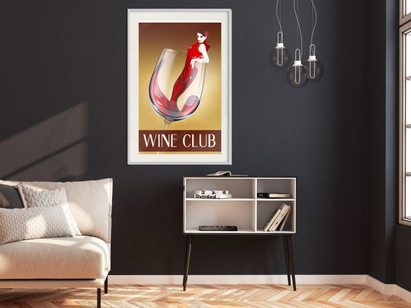 Plakat - Kobieta jest jak wino