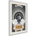 Plakat - Wyluzowany buldog