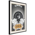 Plakat - Wyluzowany buldog