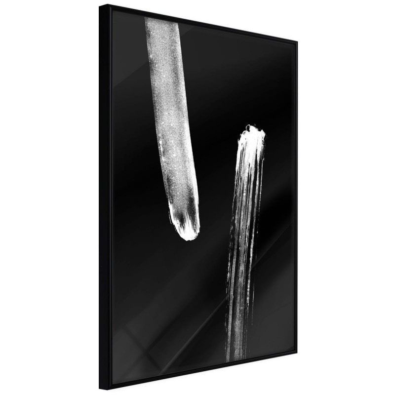 Plakat - Droga hamowania (czarny)