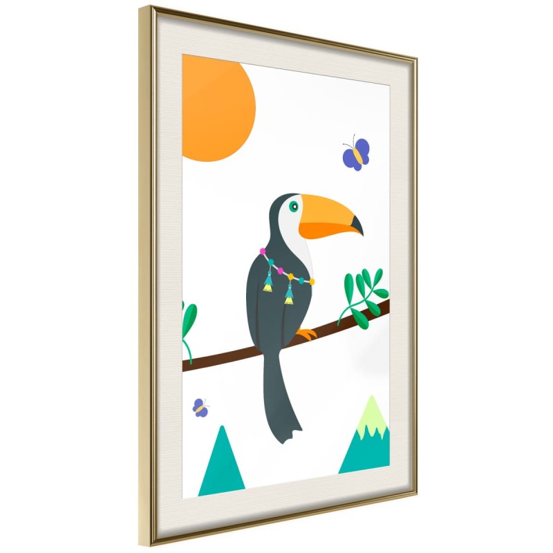 Plakat - Bajkowy tukan