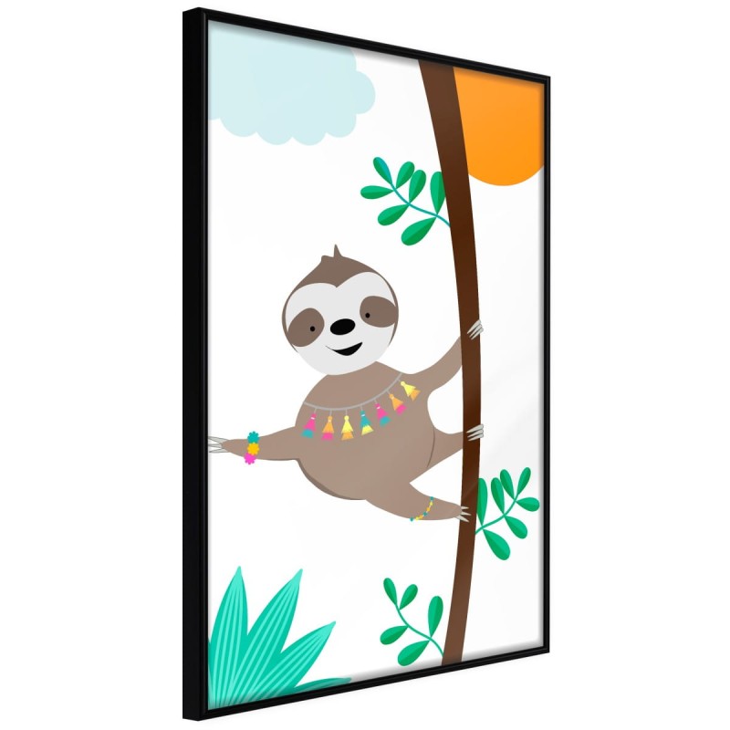 Plakat - Leniwe życie