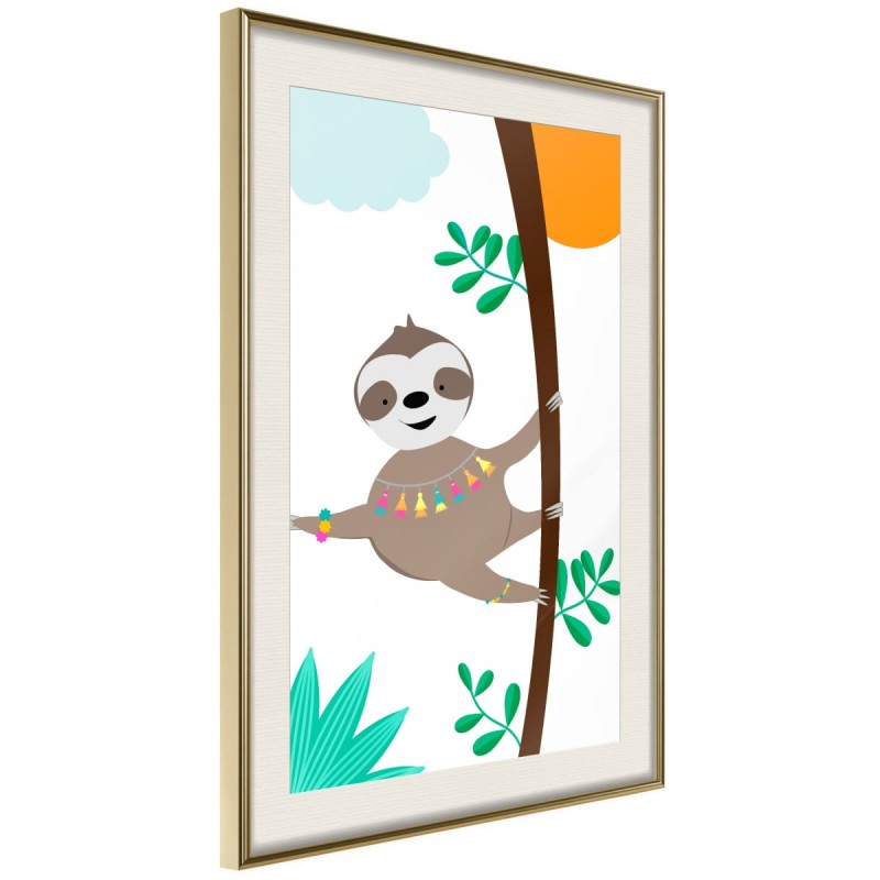 Plakat - Leniwe życie