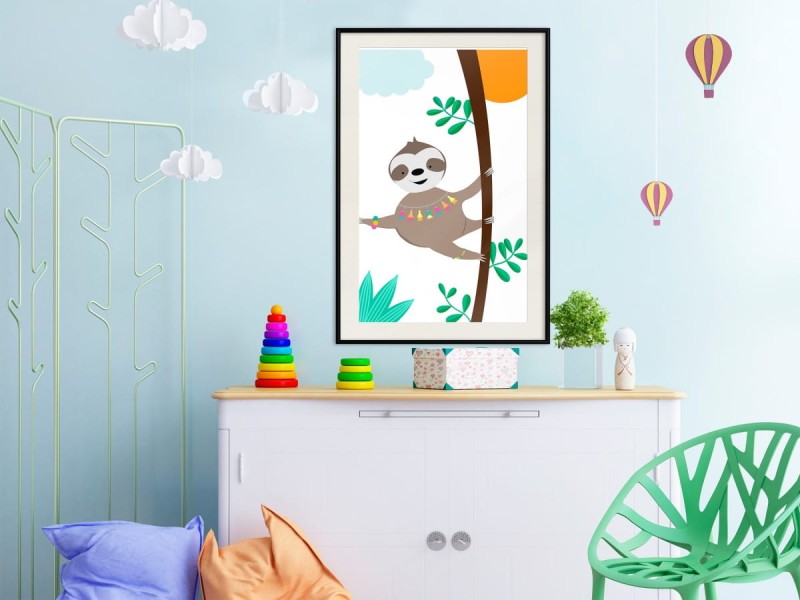 Plakat - Leniwe życie
