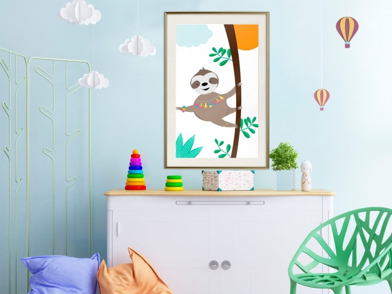 Plakat - Leniwe życie