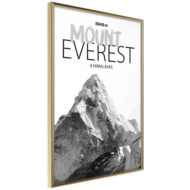 Plakat - Szczyty świata: Mount Everest