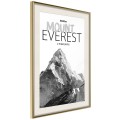 Plakat - Szczyty świata: Mount Everest