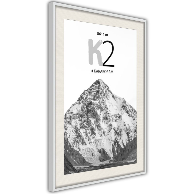 Plakat - Szczyty świata: K2