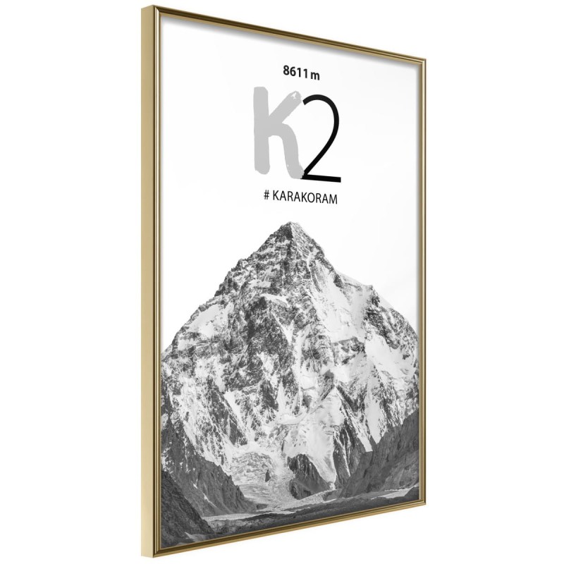 Plakat - Szczyty świata: K2