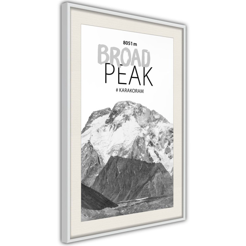 Plakat - Szczyty świata: Broad Peak