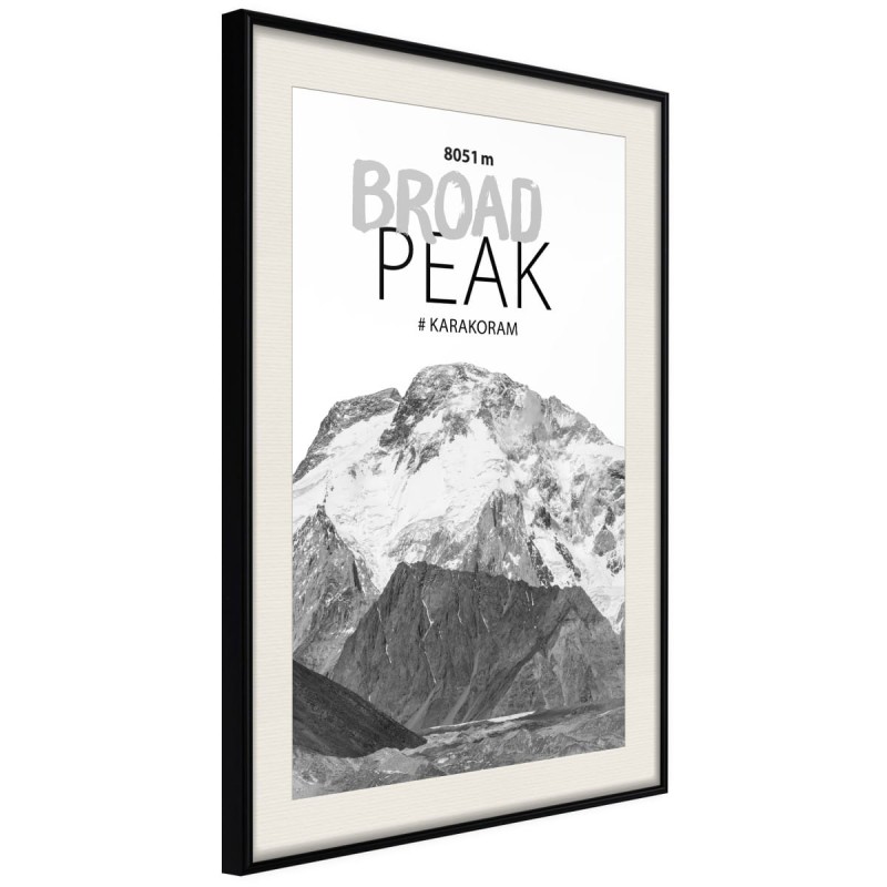 Plakat - Szczyty świata: Broad Peak