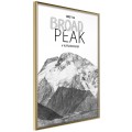 Plakat - Szczyty świata: Broad Peak