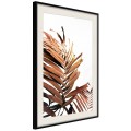 Plakat - Miedziana palma