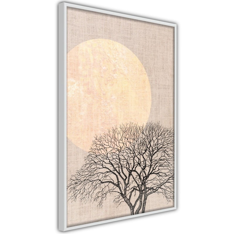 Plakat - Drzewo o poranku