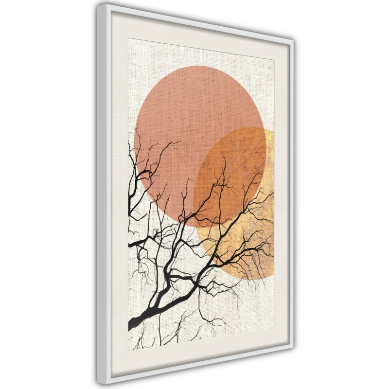 Plakat - Posępne drzewo