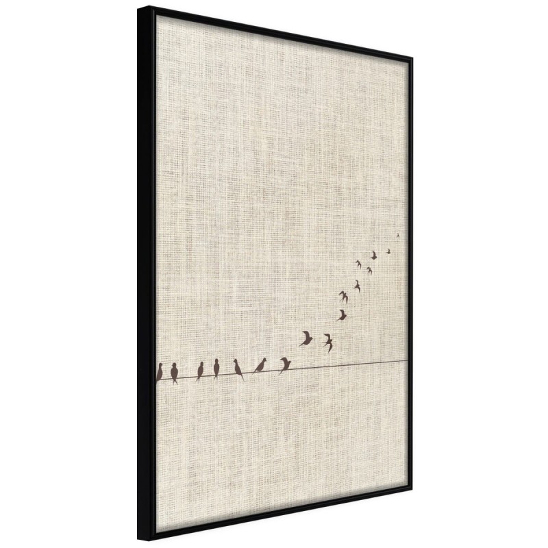 Plakat - Nauka latania
