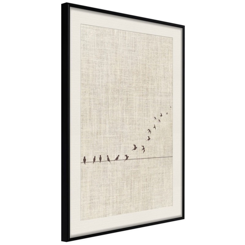 Plakat - Nauka latania