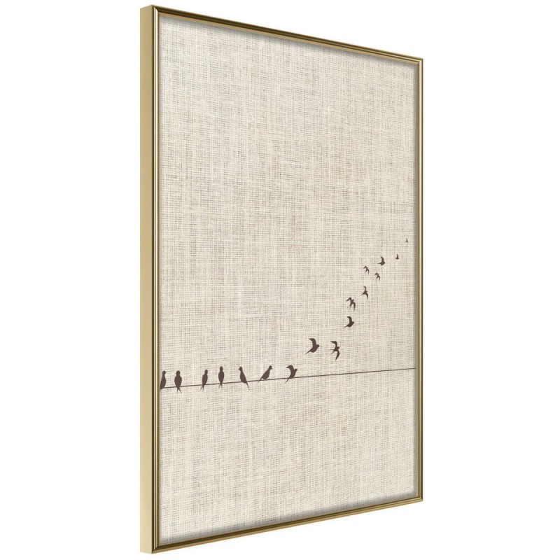 Plakat - Nauka latania