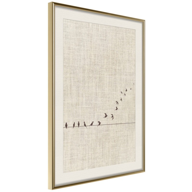 Plakat - Nauka latania